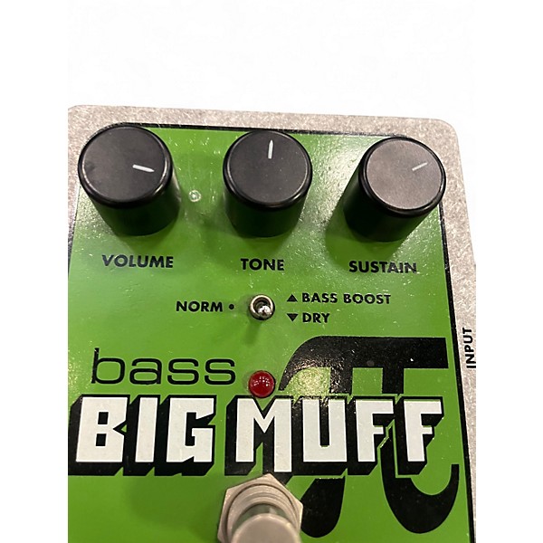 Used Electro-Harmonix BASS BIG MUFF Effect Pedal