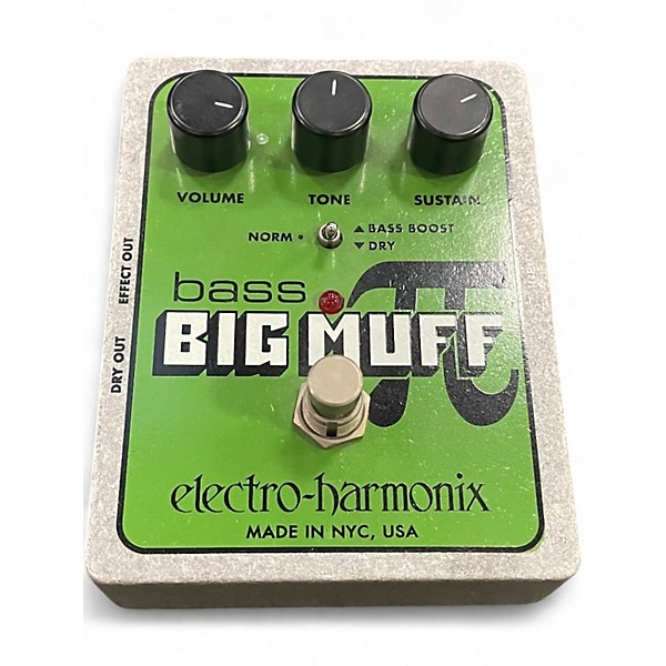 Used Electro-Harmonix BASS BIG MUFF Effect Pedal