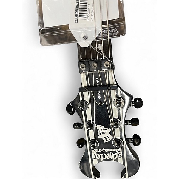 Used Schecter Guitar Research Synyster Gates Signature Custom Black Solid Body Electric Guitar