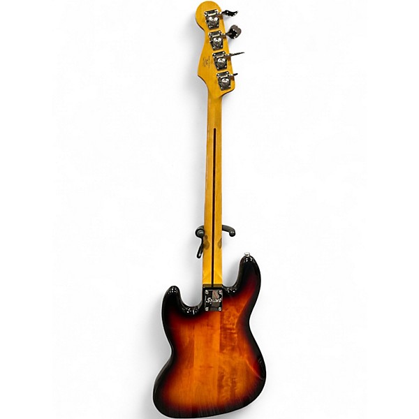 Used 2025 Squier Classic Vibe 1960S Jazz Bass 2 Tone Sunburst Electric Bass Guitar