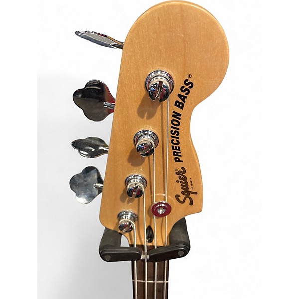 Used Squier Precision Bass 2 Color Sunburst Electric Bass Guitar