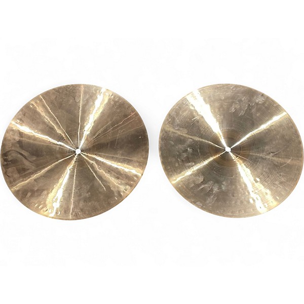 Used Paiste 14in 2002 Medium Hi Hat Pair Cymbal