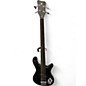 Used Warwick  Streamer LX 4 String Fretless Black Electric Bass Guitar thumbnail