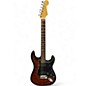 Used Fender American Deluxe Stratocaster 2 Tone Sunburst Solid Body Electric Guitar thumbnail