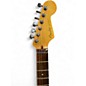 Used Fender American Deluxe Stratocaster 2 Tone Sunburst Solid Body Electric Guitar