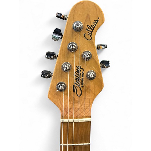 Used Sterling by Music Man Cutlass CT50-SSS Vintage Sunburst Solid Body Electric Guitar
