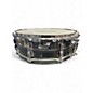 Used Ludwig 5X14 Acrolite Snare black galaxy Drum thumbnail