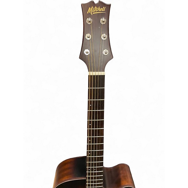 Used Mitchell T333CE Natural Acoustic Electric Guitar