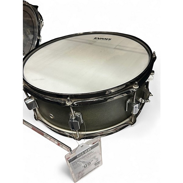 Used Yamaha 14in Snare Charcoal Gray Charcoal Drum