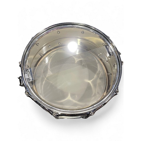 Used Pearl 6.5X14 Sensitone Snare STEEL Drum