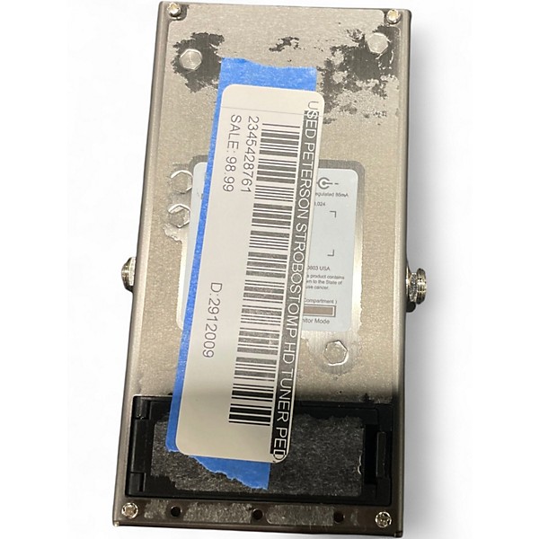 Used Peterson StroboStomp HD Tuner Pedal