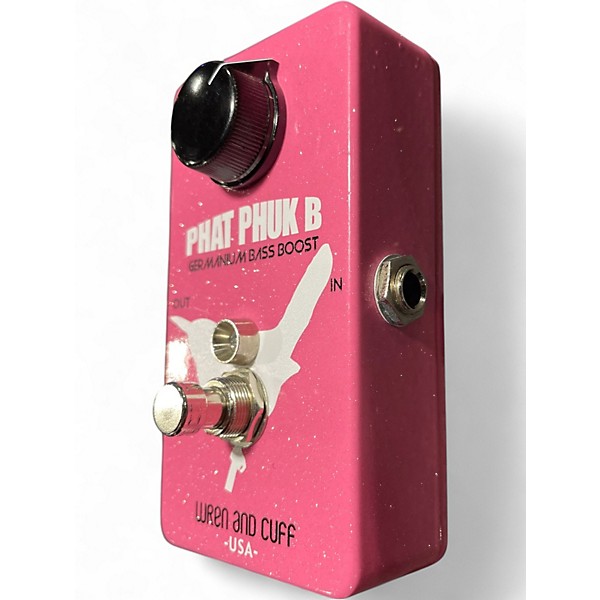 Used Wren And Cuff Phat Phuk B Germanium Bass Boost Effect Pedal
