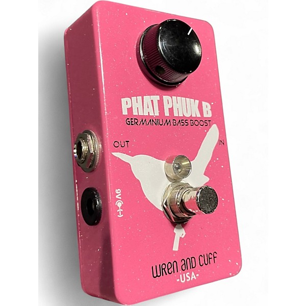 Used Wren And Cuff Phat Phuk B Germanium Bass Boost Effect Pedal