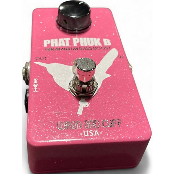 Used Wren And Cuff Phat Phuk B Germanium Bass Boost Effect Pedal