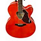 Used Gretsch Guitars G5022CE Rancher Jumbo Trans Orange Acoustic Electric Guitar