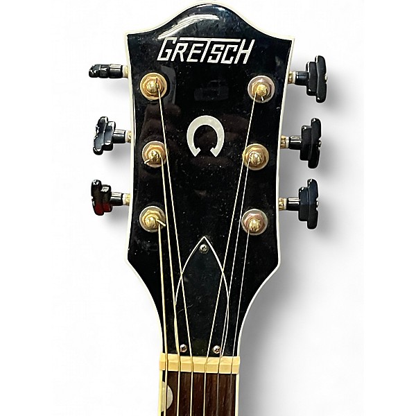 Used Gretsch Guitars G5022CE Rancher Jumbo Trans Orange Acoustic Electric Guitar