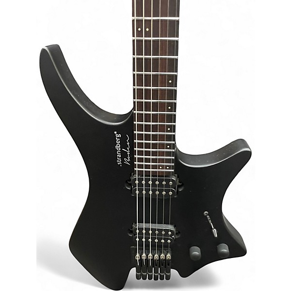 Used strandberg Boden Classic 6 Black Solid Body Electric Guitar