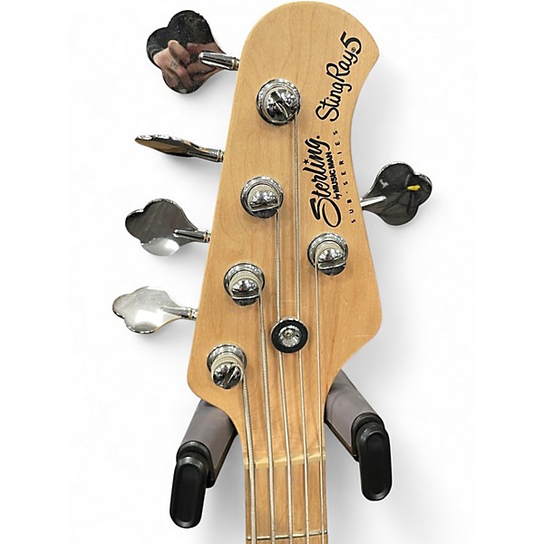 Used Sterling by Music Man Ray5 5 String Black Electric Bass Guitar