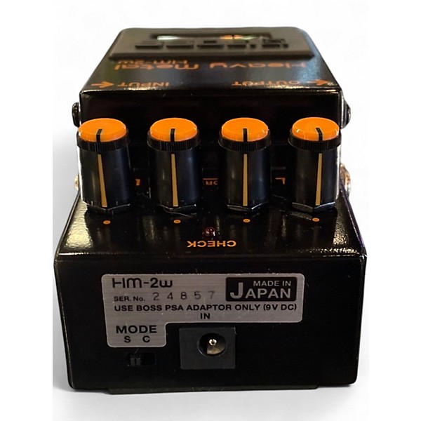 Used BOSS HM2 Heavy Metal Effect Pedal