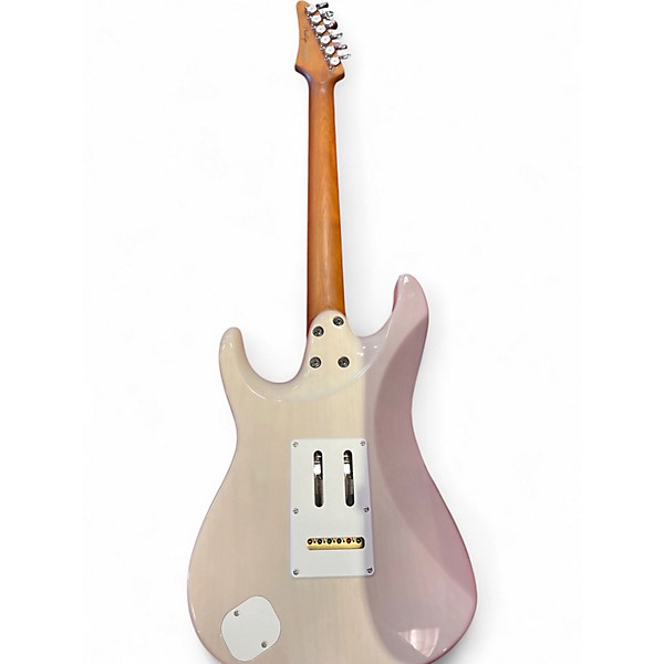 Used Ibanez AZ2204N PRESTIGE Antique White Blonde Solid Body Electric Guitar