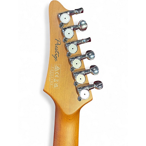 Used Ibanez AZ2204N PRESTIGE Antique White Blonde Solid Body Electric Guitar