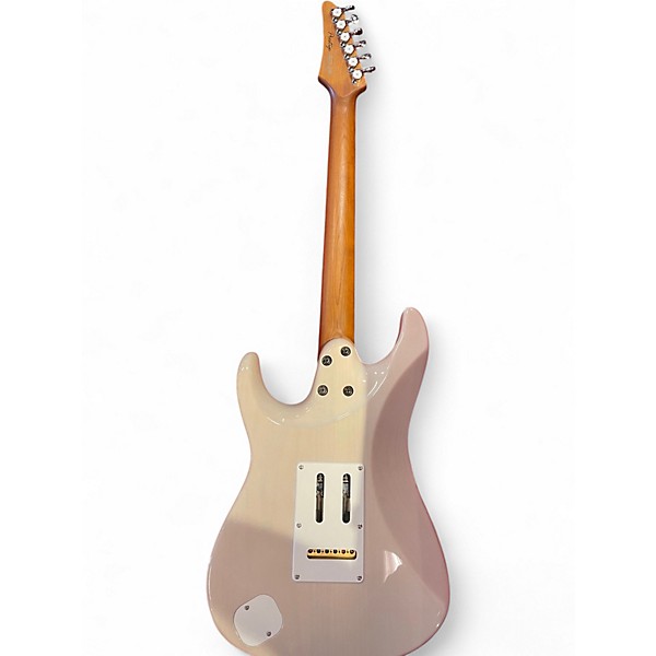 Used Ibanez AZ2204N PRESTIGE Antique White Blonde Solid Body Electric Guitar