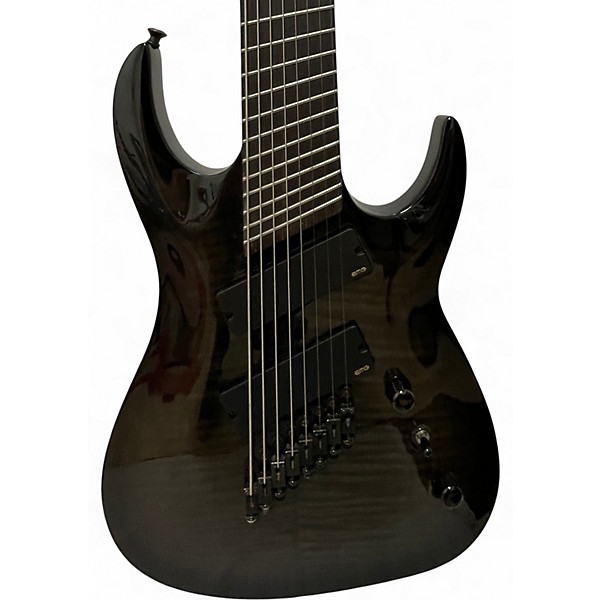Used Agile PENDULUM 8 STRING TRANS GREY Solid Body Electric Guitar