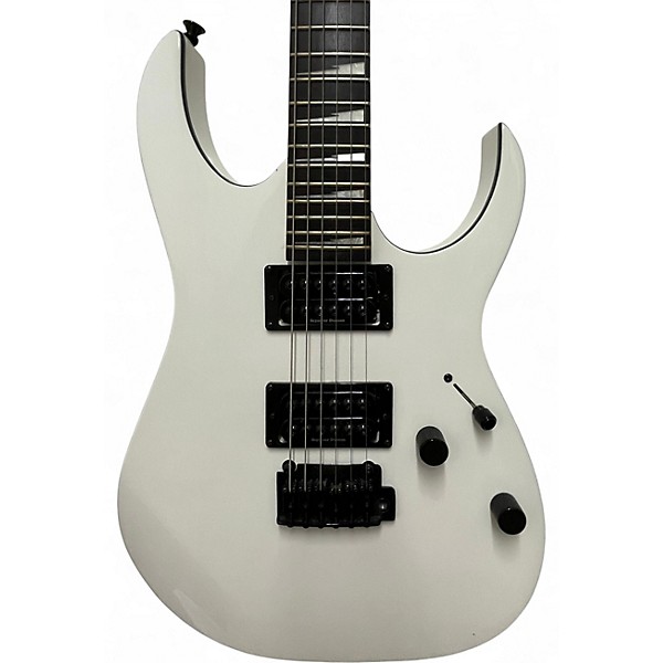 Used Ibanez Gio Ax Polar White Solid Body Electric Guitar