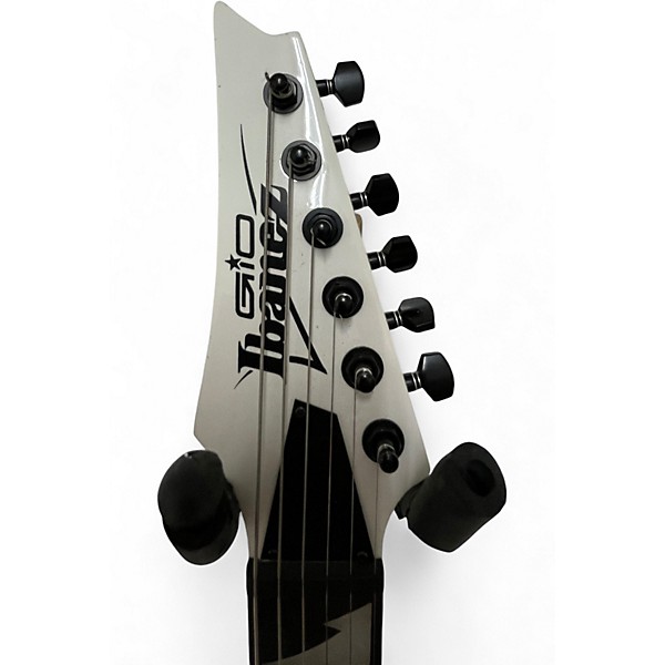 Used Ibanez Gio Ax Polar White Solid Body Electric Guitar