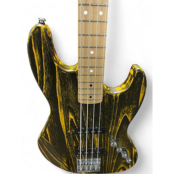 Used Michael Kelly ELEMENT 4OP OPEN PORE YELLOW Electric Bass Guitar