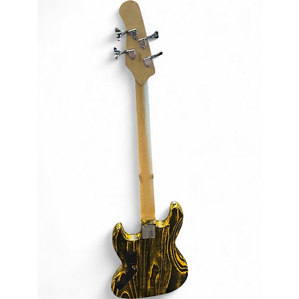 Used Michael Kelly ELEMENT 4OP OPEN PORE YELLOW Electric Bass Guitar