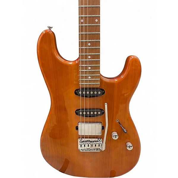 Used Schecter Guitar Research Traditional Van Nuys Natural Solid Body Electric Guitar