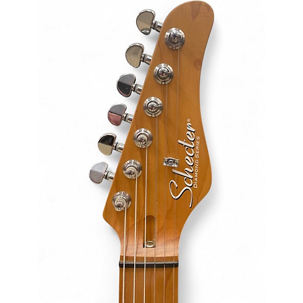 Used Schecter Guitar Research Traditional Van Nuys Natural Solid Body Electric Guitar