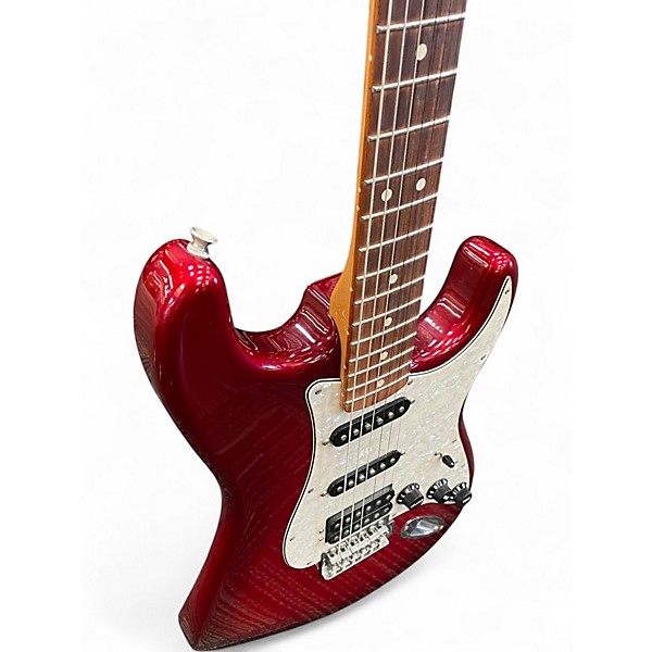 Used 2018 Fender FSR Player Stratocaster HSS Candy Red Burst Solid Body Electric Guitar