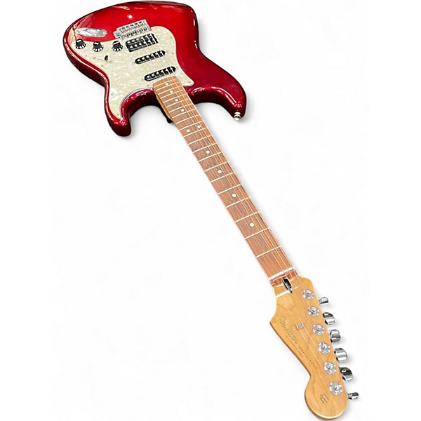 Used 2018 Fender FSR Player Stratocaster HSS Candy Red Burst Solid Body Electric Guitar