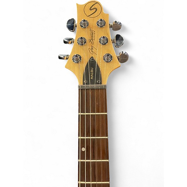 Used Greg Bennett Design by Samick MALIBU Tobacco Sunburst Solid Body Electric Guitar