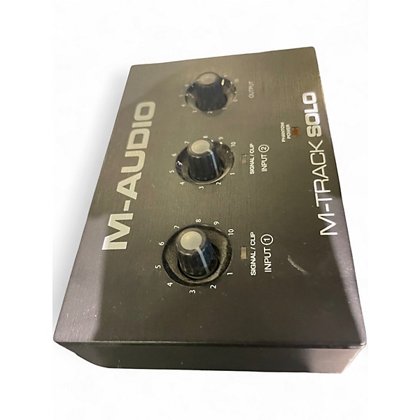 Used M-Audio M-TRACK SOLO Audio Interface