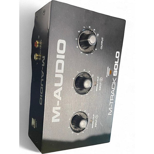 Used M-Audio M-TRACK SOLO Audio Interface