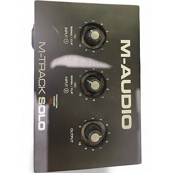 Used M-Audio M-TRACK SOLO Audio Interface