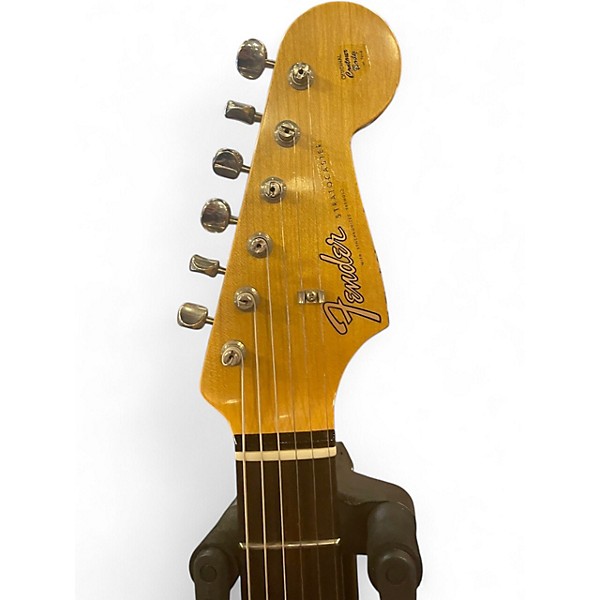 Used Fender Postmodern Strat Journeyman Black Solid Body Electric Guitar