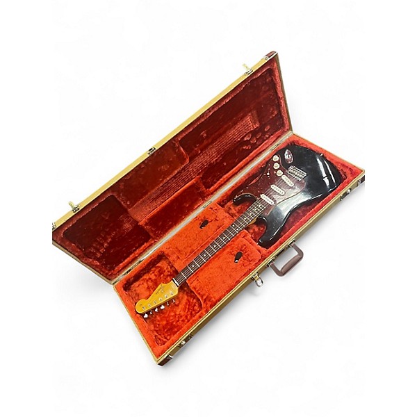 Used Fender Postmodern Strat Journeyman Black Solid Body Electric Guitar