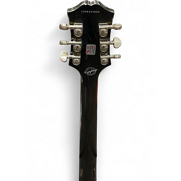 Used 2006 Epiphone Wildkat Royale Black Pearl Hollow Body Electric Guitar