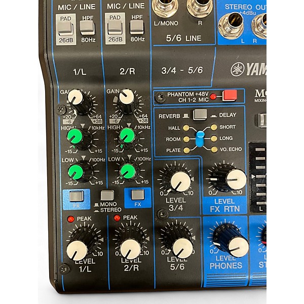 Used Yamaha MG06X Unpowered Mixer