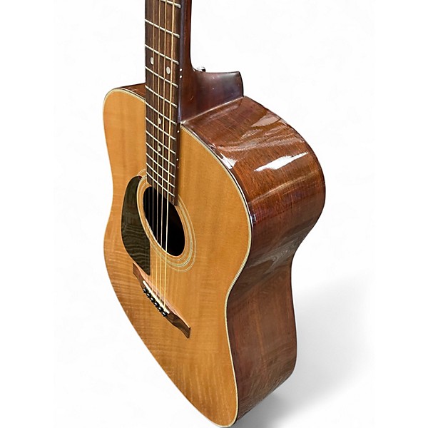 Used Fender F210LH Natural Acoustic Guitar