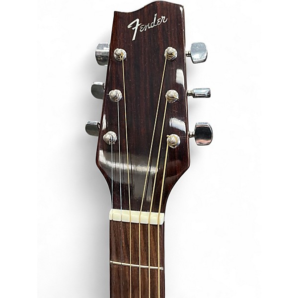 Used Fender F210LH Natural Acoustic Guitar