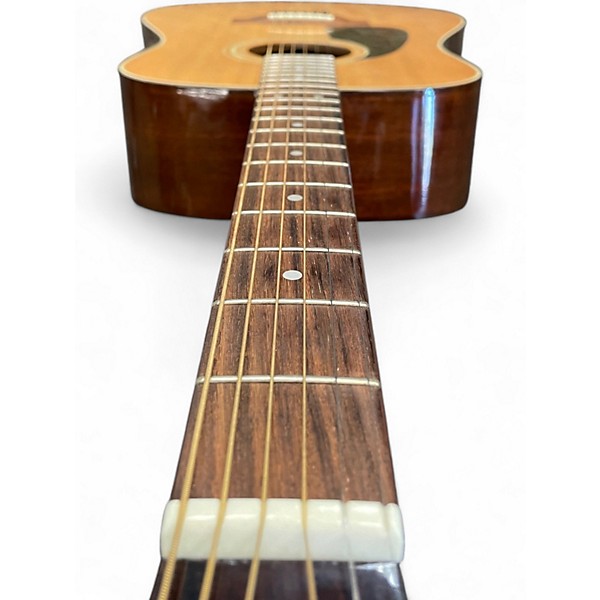 Used Fender F210LH Natural Acoustic Guitar