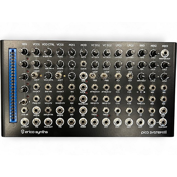 Used Erica Synths Pico System 3 Synthesizer