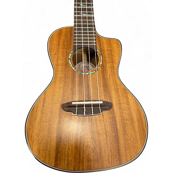 Used Luna UKE HTC KOA Natural Ukulele