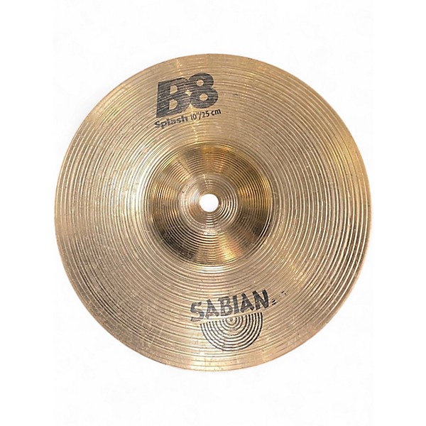 Used SABIAN 10in B8 Splash Cymbal