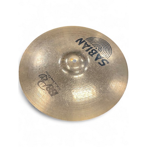 Used SABIAN 15in B8 Pro Crash Cymbal